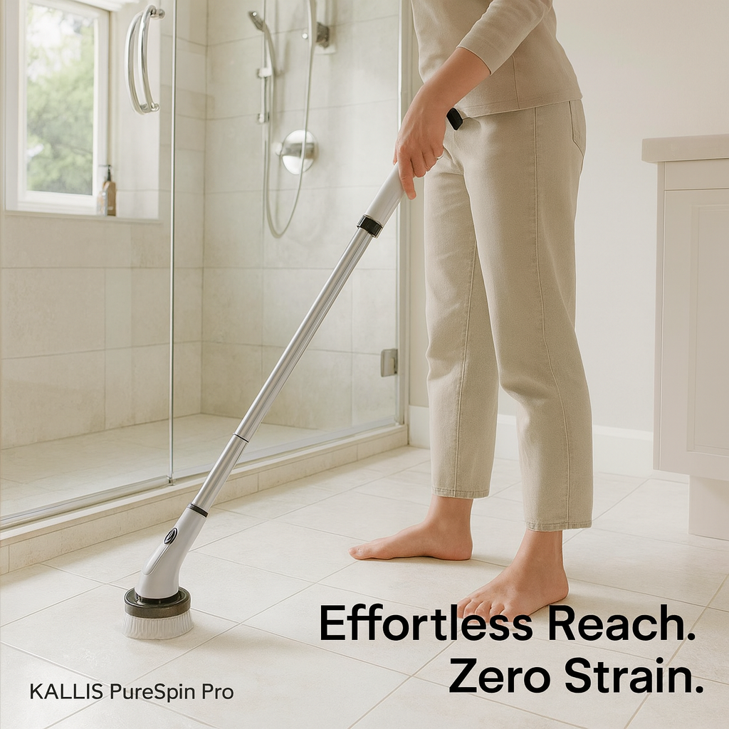 KALLIS PureSpin Pro™ - Electric Spin Scrubber