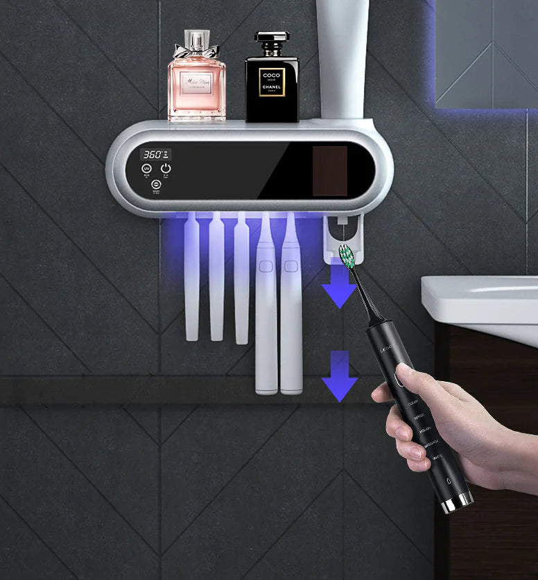 KALLIS BrightBrush™ - Smart Toothbrush Sterilizer & Holder