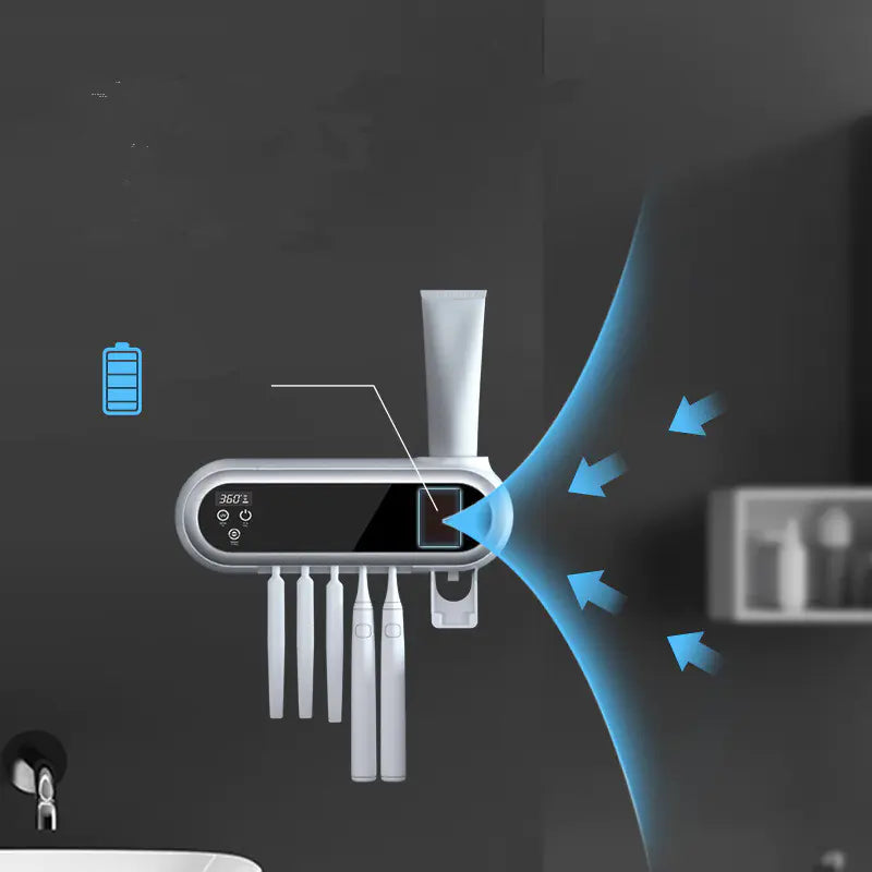KALLIS BrightBrush™ - Smart Toothbrush Sterilizer & Holder