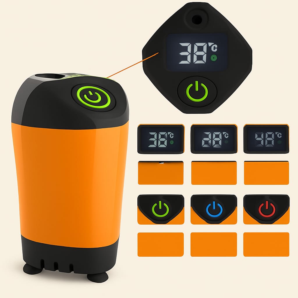 KALLIS AquaGo™ - Portable Electric Shower