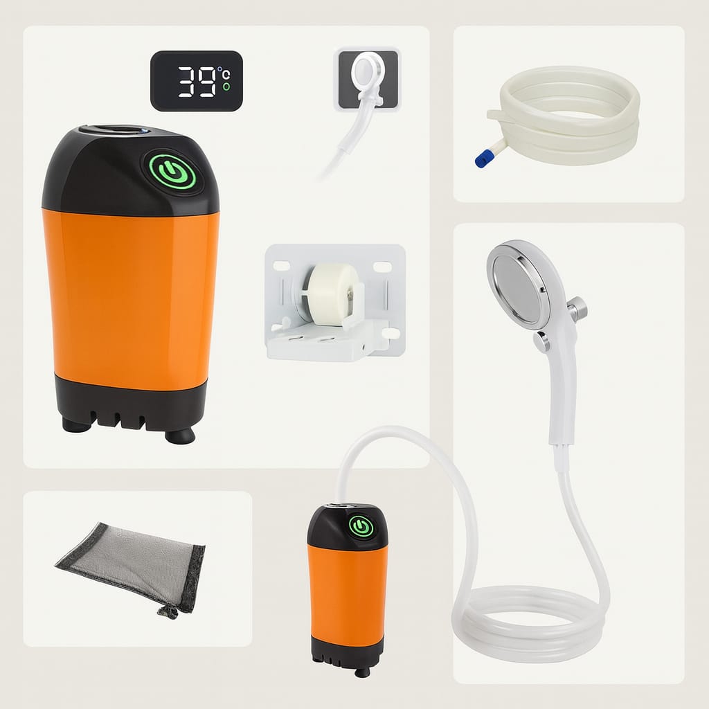 KALLIS AquaGo™ - Portable Electric Shower
