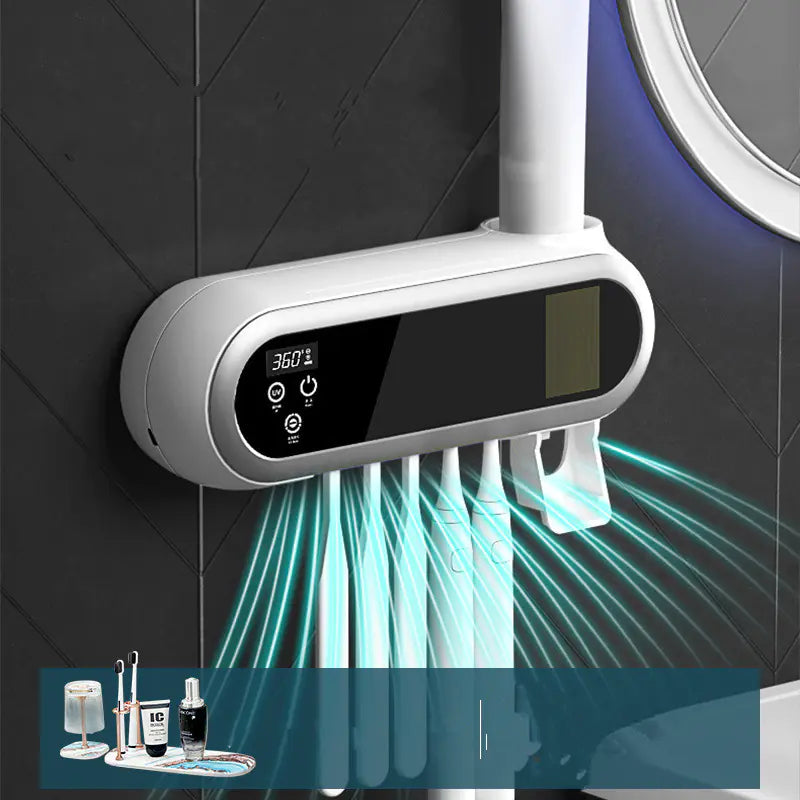 KALLIS BrightBrush™ - Smart Toothbrush Sterilizer & Holder